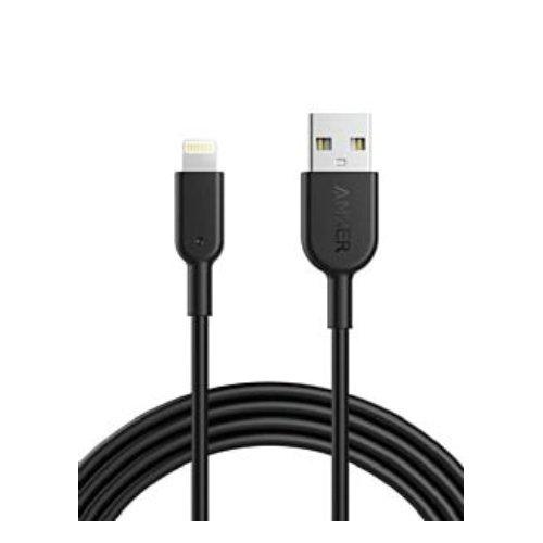Anker Powerline II Lightning 6ft/1.8m Cable, A8433H12 - Black