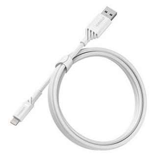 Buy Otterbox lightning to usb-a 1m standard cable - white in Kuwait