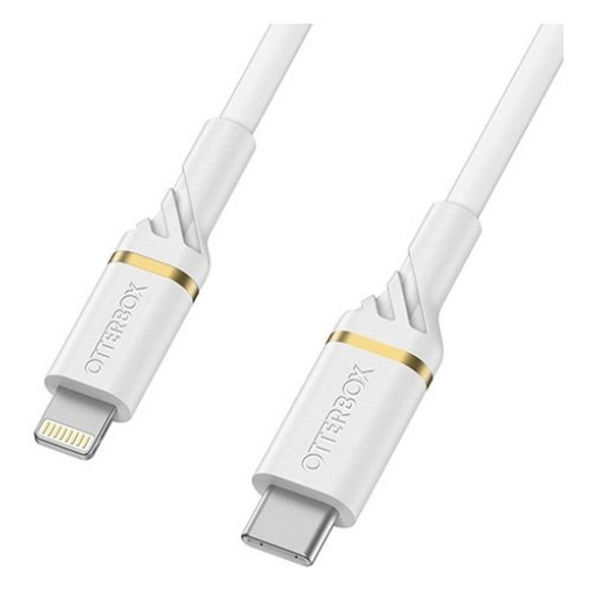 OtterBox Lightning to USB-C 1M Standard Cable - White