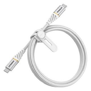 Buy Otterbox usb-c to usb-c 1m premium cable – white in Kuwait