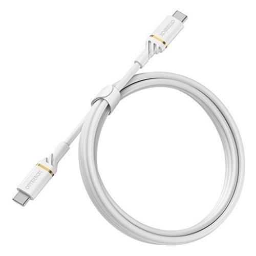 Buy Otterbox usb-c to usb-c 2m standard cable – white in Kuwait