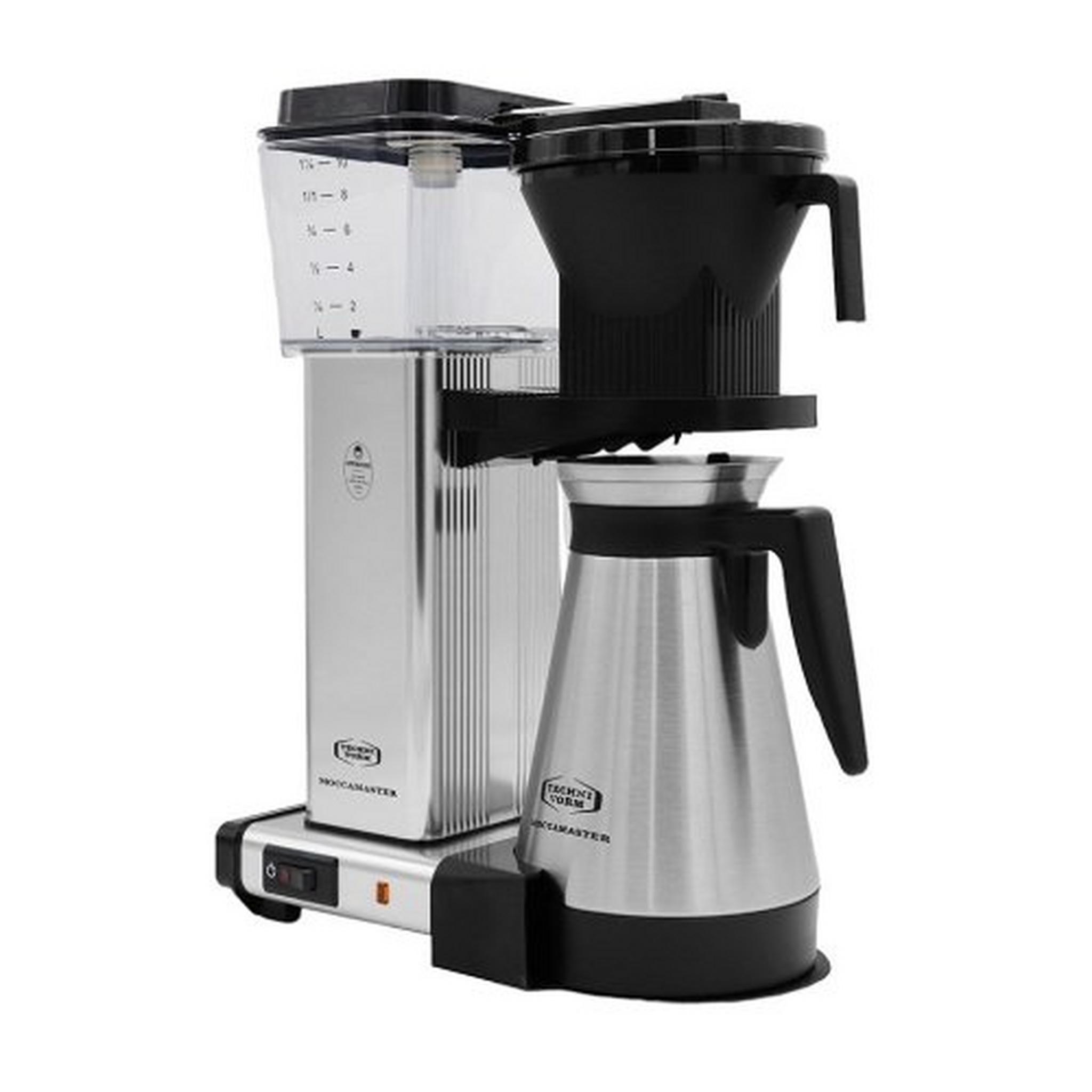 Moccamaster KBGT 1450W Coffee Maker – Polished Sliver