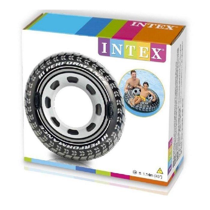 intex tube with handles