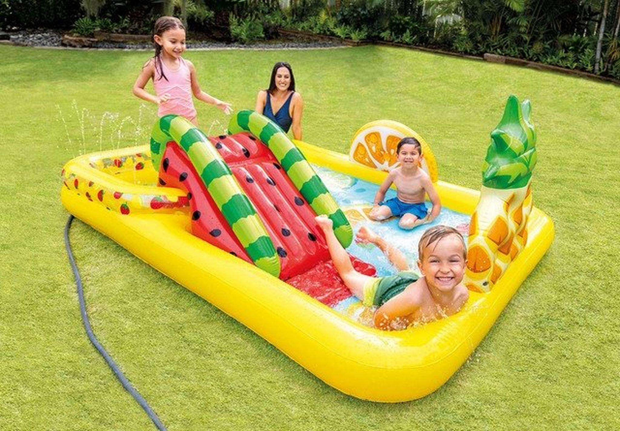 Intex Inflatable Fun 'n Fruity Play Center Swimming Pool