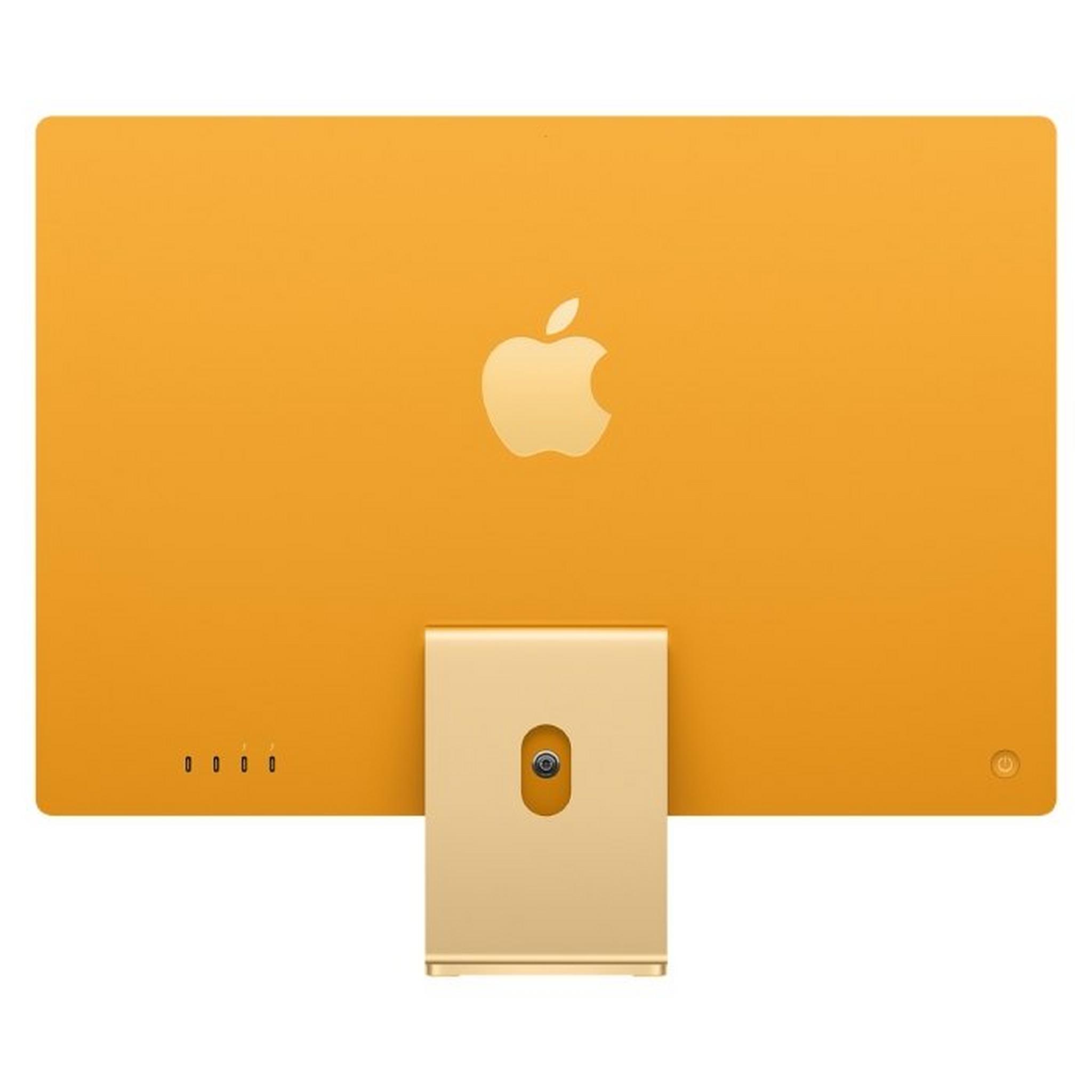 Apple iMac M1, RAM 8GB, 256GB SSD, 24" 4.5K Retina All in one Desktop - Yellow