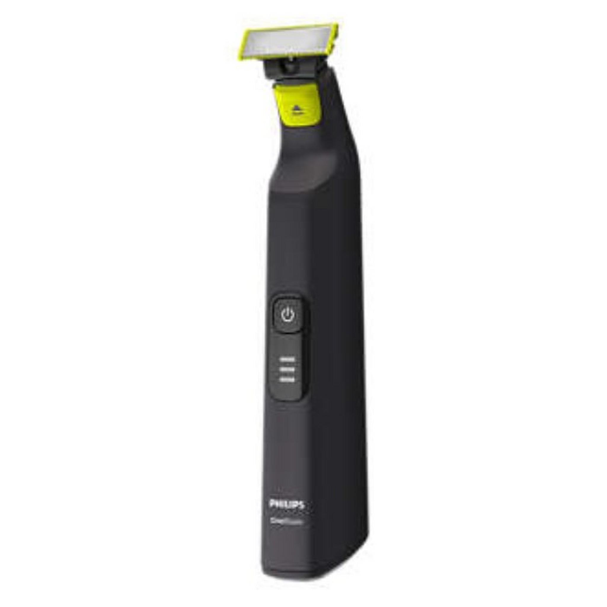 Philips OneBlade Pro Hybrid Styler for Trim, Shave, Edge, QP6530/23 - Black