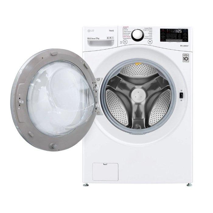 LG 17KG Front Loader WiFi Washer Xcite KSA