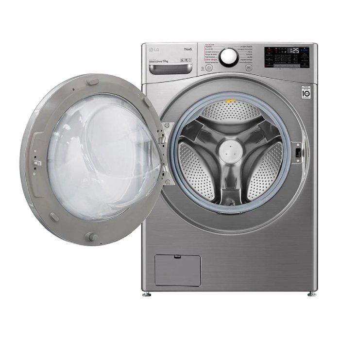 LG 17KG Front Loader WiFi Washer Xcite KSA