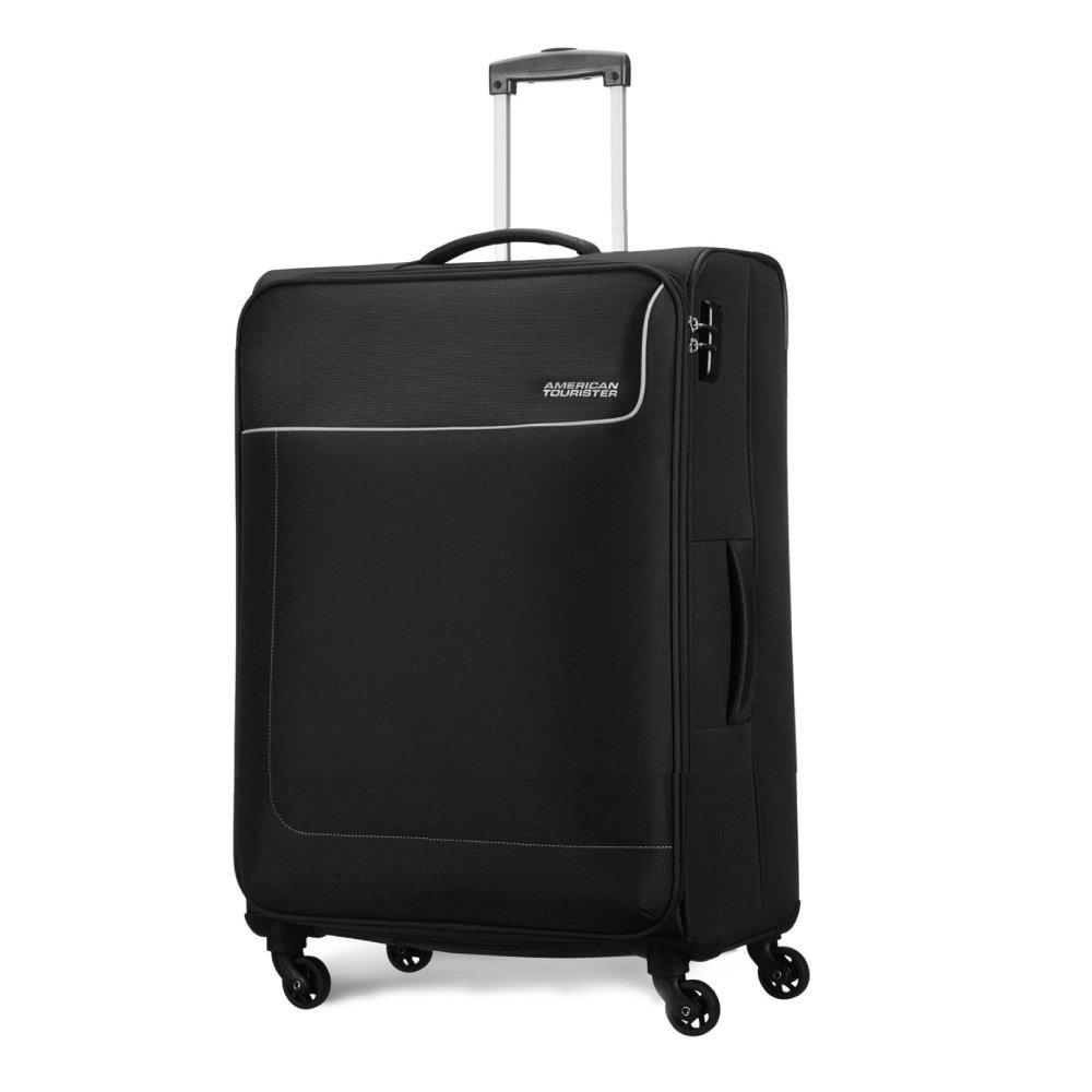 Buy American tourister jamaica 69cm soft luggage - black in Kuwait