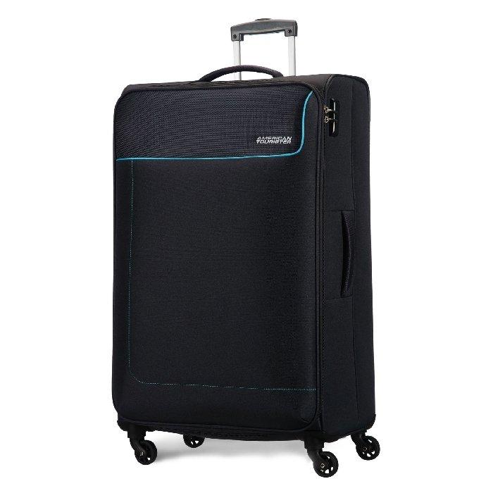 American Tourister Jamaica Soft Luggage, 80cm, 27OX09003 - Black