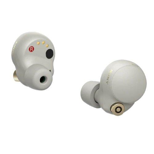 سماعات سوني مانعة للتشويش لاسلكية - فضي (WF-1000XM4/S)