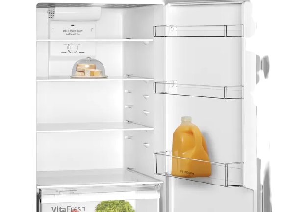 Bosch 17 CFT Top Mount Refrigerator (KDN55NL20M)
