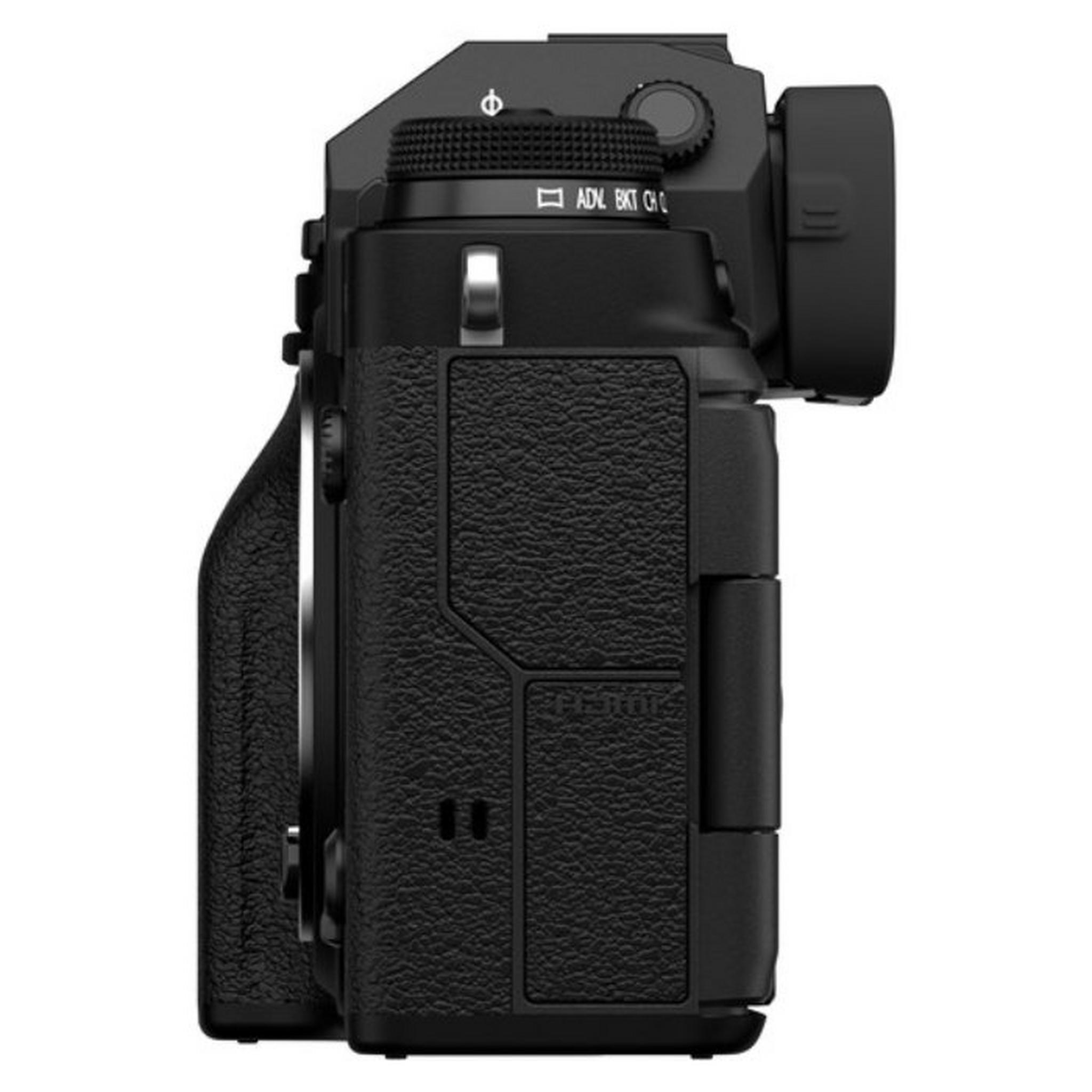 كاميرا فوجي فيلم X-T4 ديجيتال بدون مرآة مع عدسة 18-55 ملم - أسود