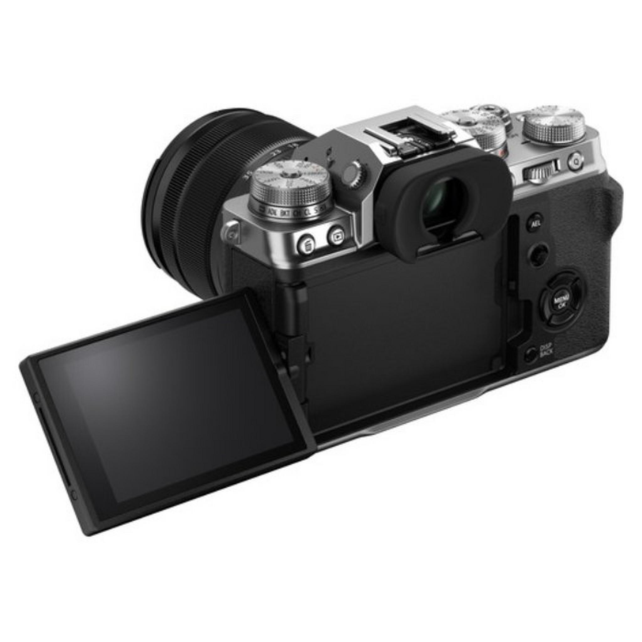 Fujifilm X-T4 Mirrorless Digital Camera with 18-55mm Lens - Silver