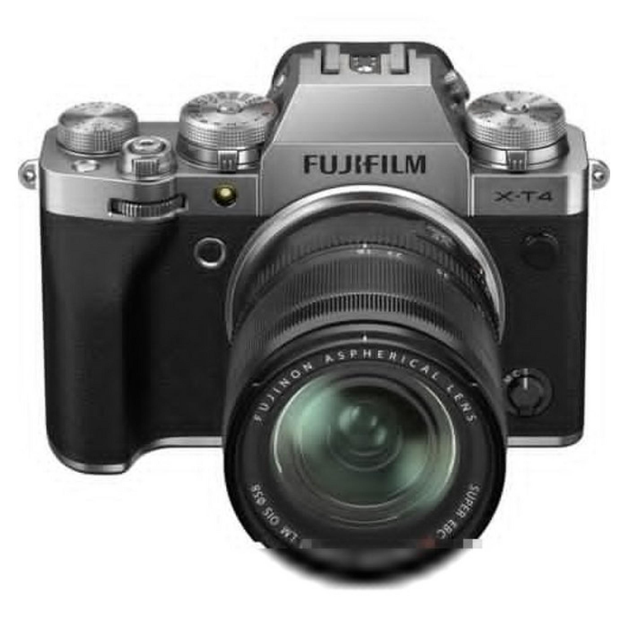 Fujifilm X-T4 Mirrorless Digital Camera with 18-55mm Lens - Silver