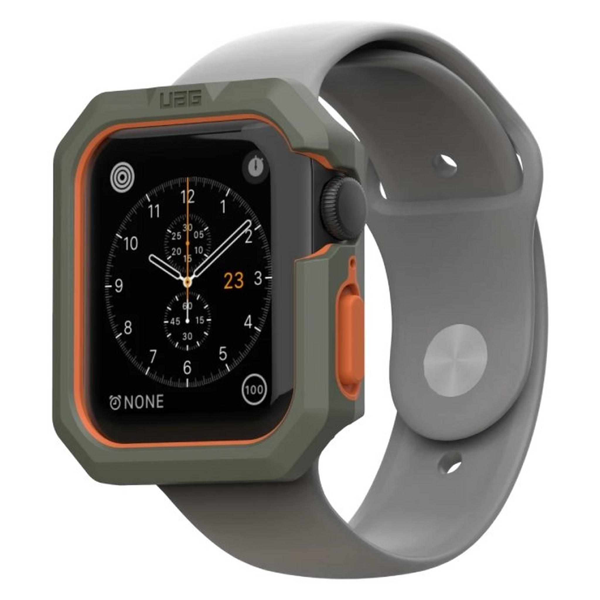 UAG Apple Watch 44mm Civilian Case - Olive/Orange