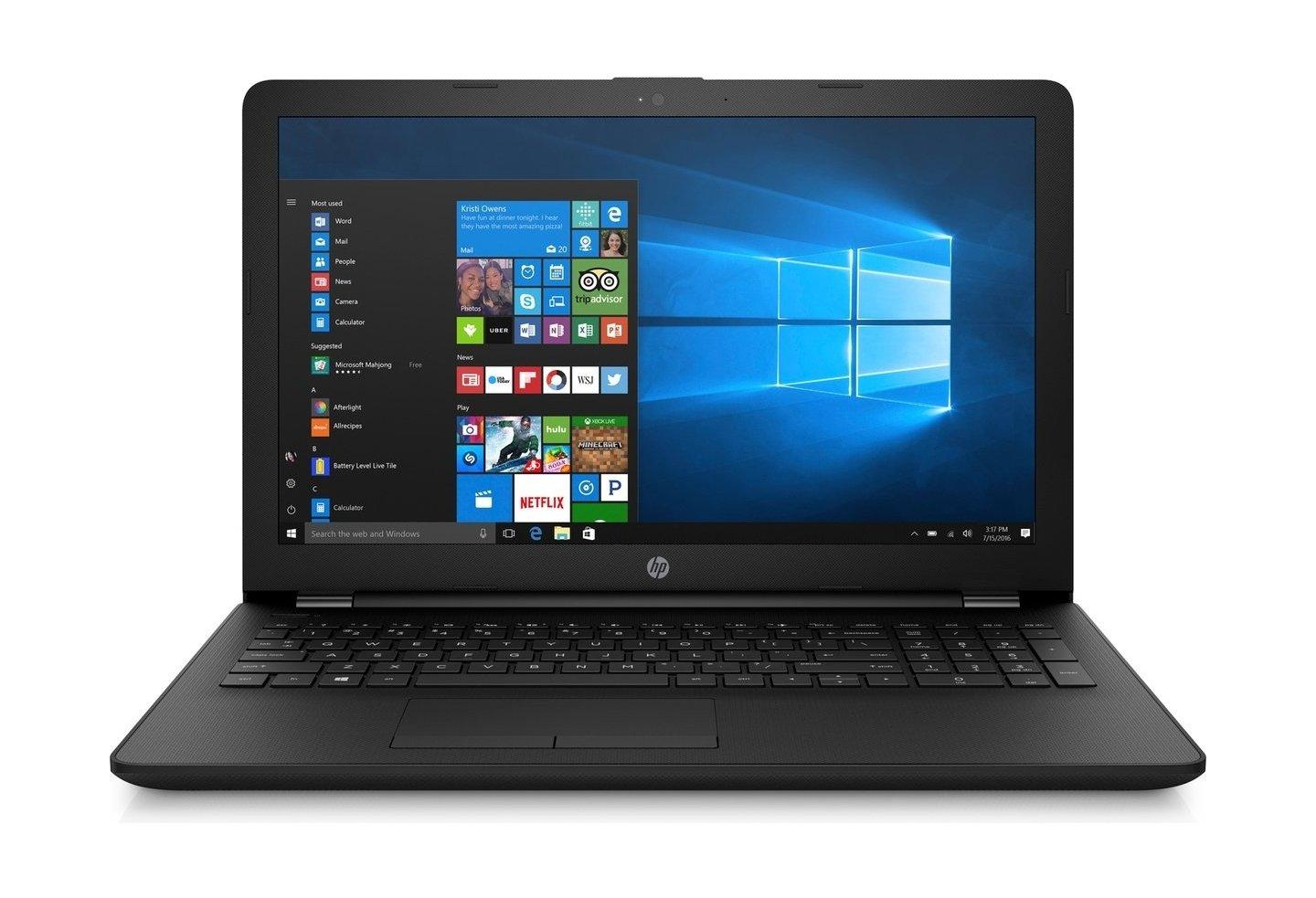 HP Laptop 15 Intel Core i7 10th Gen. 8GB RAM 1TB HDD + 128GB SSD 15.6" Laptop - Black