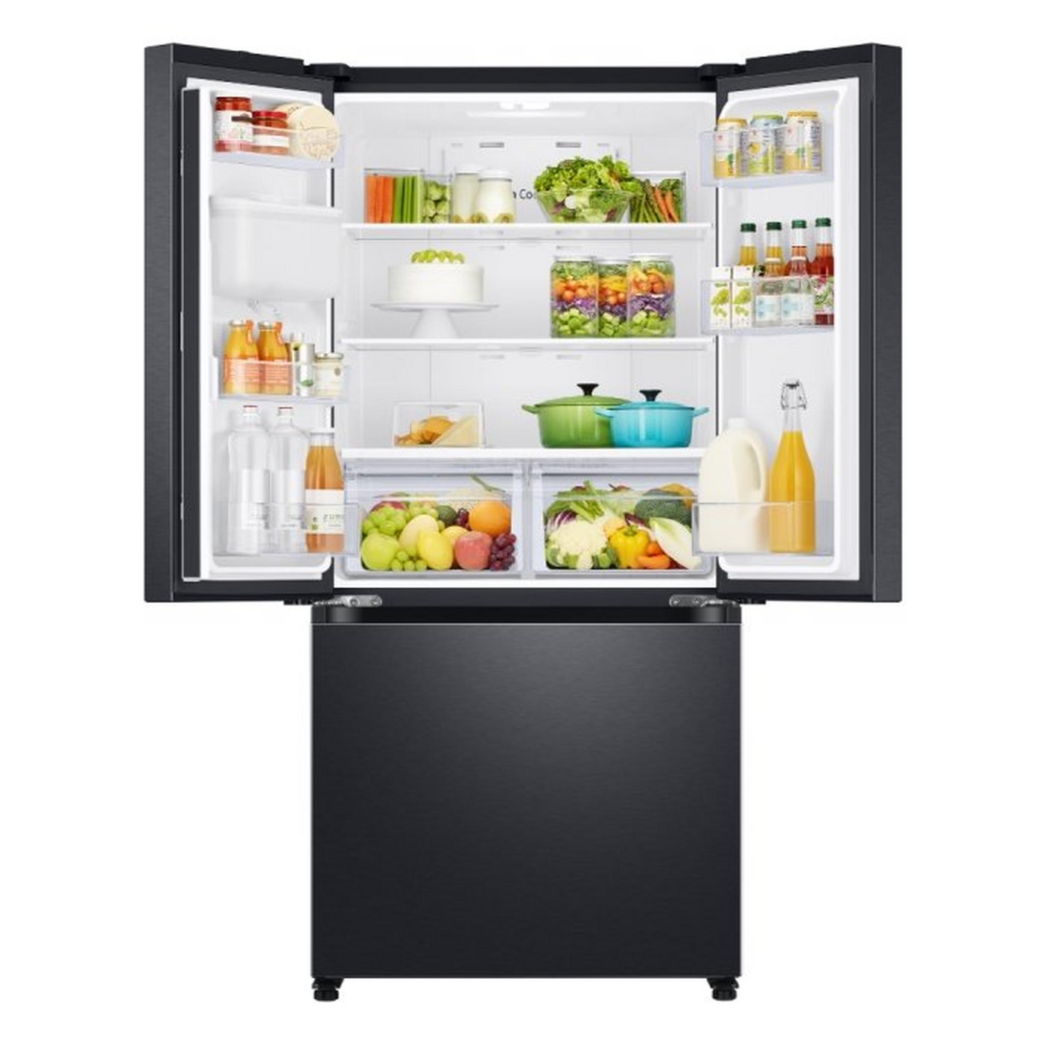 Samsung 20CFT French Door Refrigerator with Water Dispenser (RF49A5302B1) - Silver