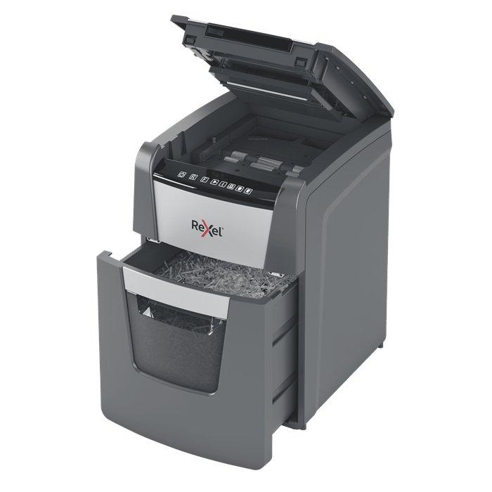 Rexel Optimum AutoFeed+ 90X Automatic Cross Cut Paper Shredder