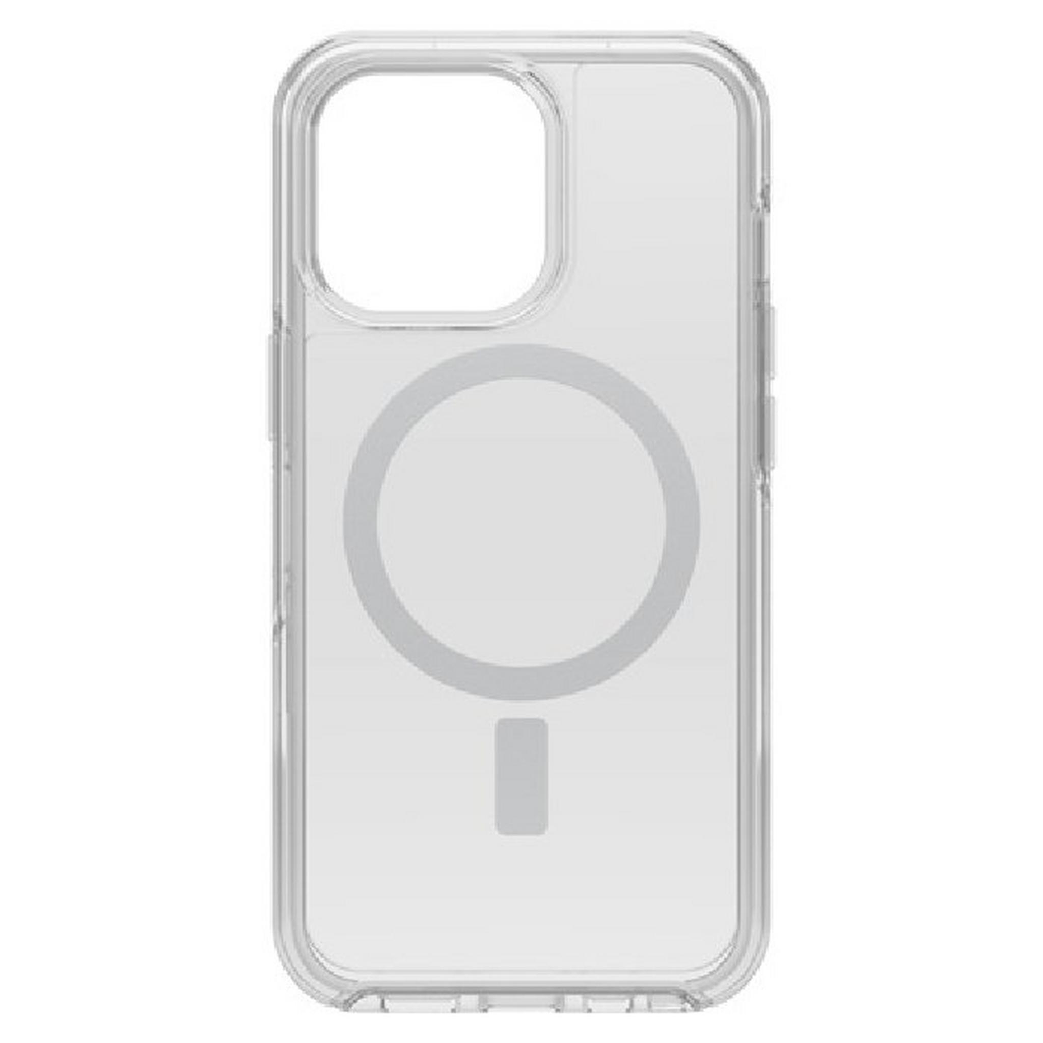 غطاء حماية سلسلة سميتري مع ماجسيف لهاتف ايفون 13 برو من اوتر بوكس - شفاف