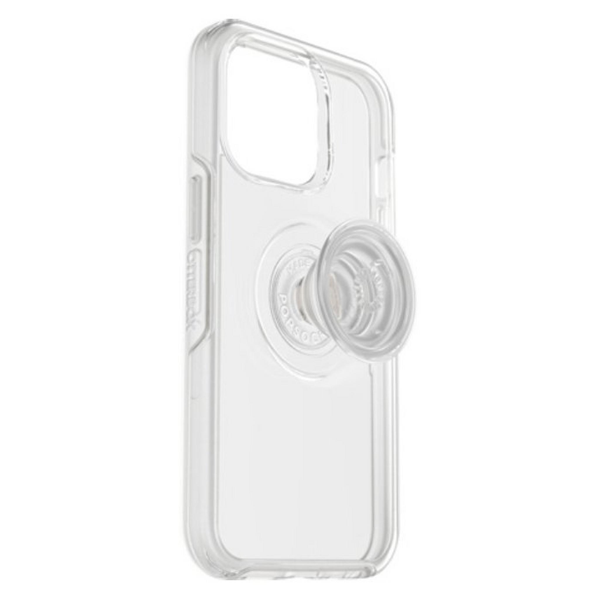 Otterbox Otter Pop Symmetry Antimicrobial Case for iPhone 13 Pro - Clear