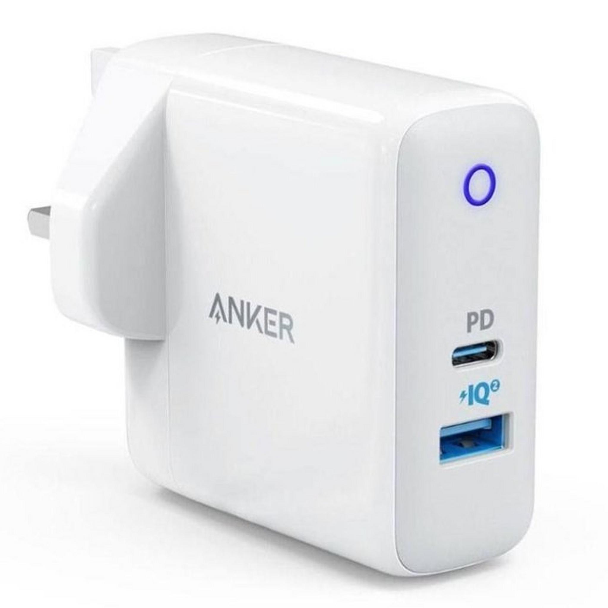 Anker PowerPort 35W 2-Ports Wall Charger - White