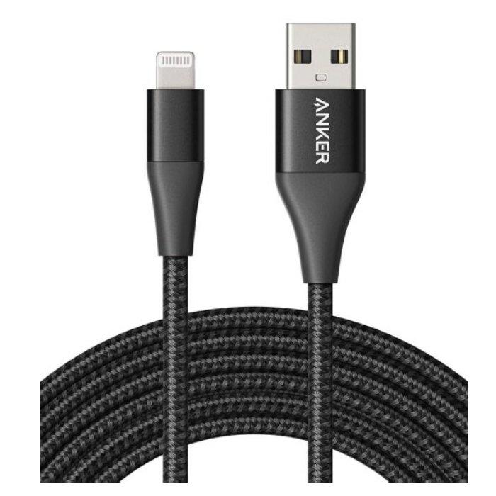 Buy Powerline ii usb-a to lightning cable 3ft/0. 9m, a8454h12 - black in Kuwait