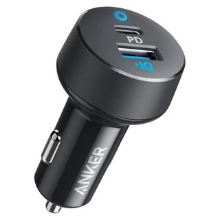 Buy Anker 35w dual port car charger - grey/black (a2732hf1) in Kuwait