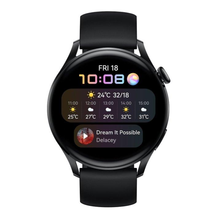 Pre-Order: Huawei 46mm Watch 3 - Black