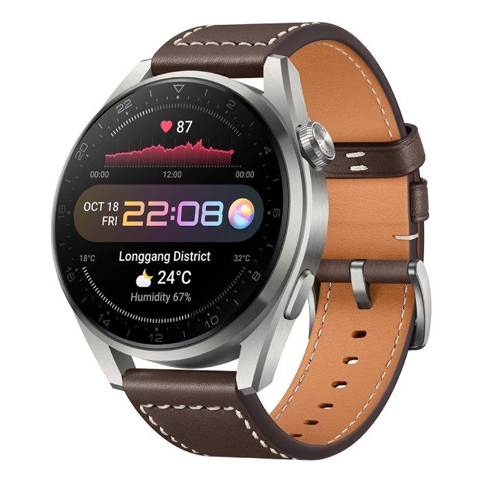 Pre-Order: Huawei 48mm Watch 3 Pro - Dark Brown