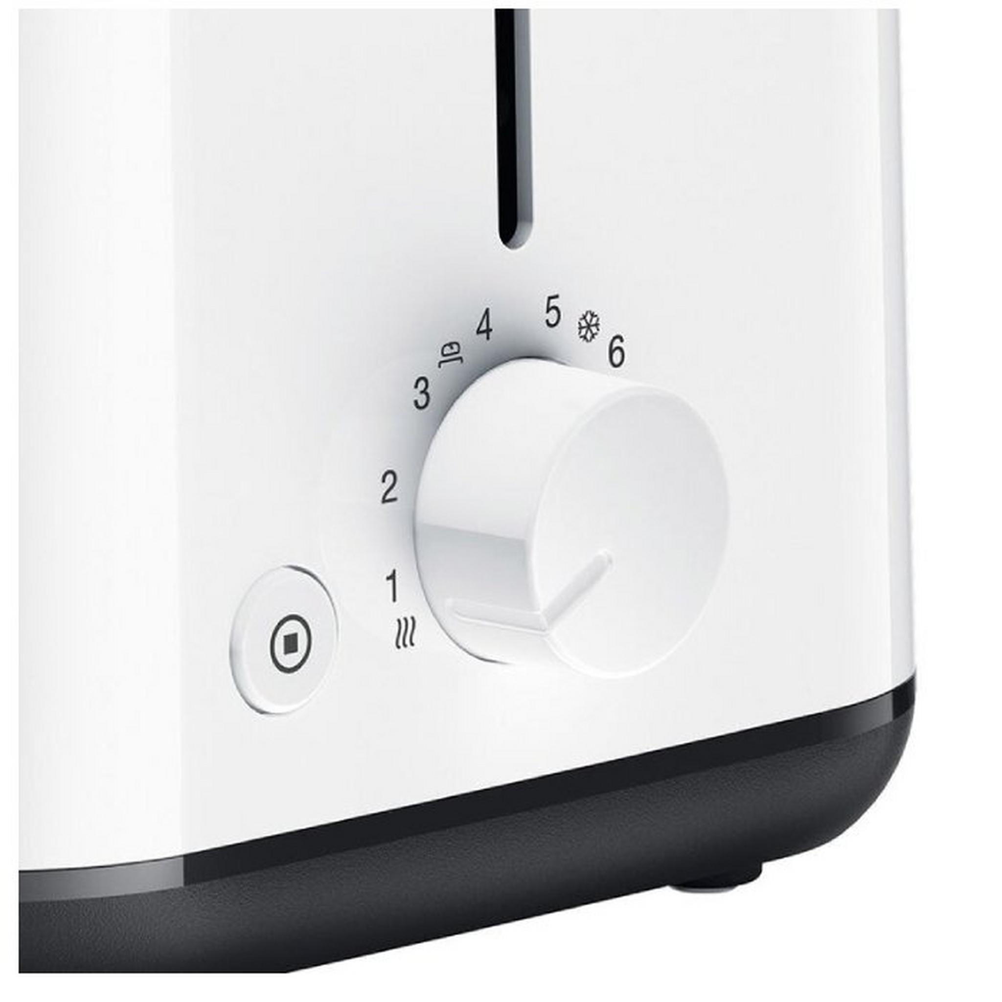 Braun 900W 2 Slots Toaster (HT1010WH)