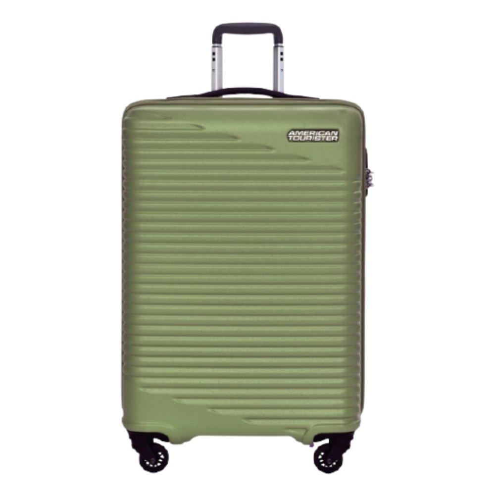 Buy American tourister 68cm spinner sky park hard luggage - green in Kuwait