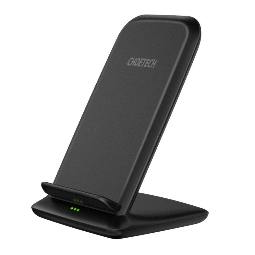سعر Choetech 15W Wireless Fast Charging Stand Black في الكويت اكسايت
