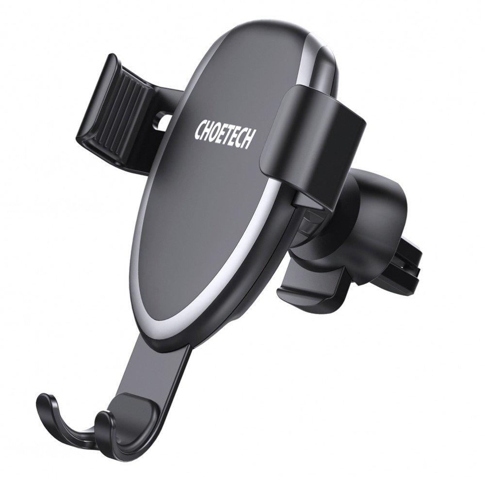 Choetech 10W Wireless Electric Charger & Phone Holder - Black