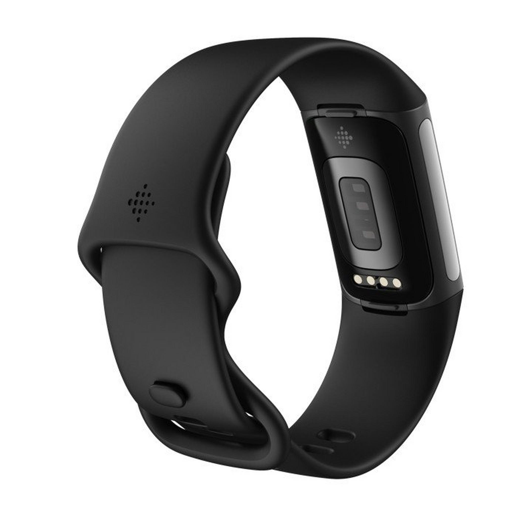 Fitbit Charge 5 Fitness Tracker - Black / Graphite Stainless Steel