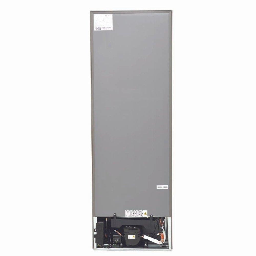 ثلاجة بفريزر علوي هووفر، 10.6 قدم مكعب، 300 لتر، HTR-H300-S - فضي