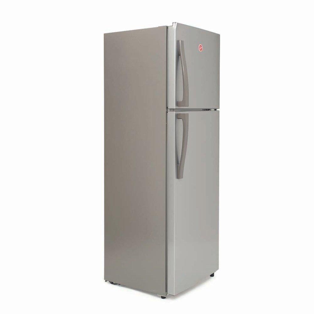 ثلاجة بفريزر علوي هووفر، 10.6 قدم مكعب، 300 لتر، HTR-H300-S - فضي