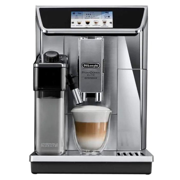 اشتري ماكينة تحضير القهوة ايليت ديلونجي ، قدرة 1450 واط، سعة 1 لتر، dlecam650. 85ms - ستانلس ... في الكويت