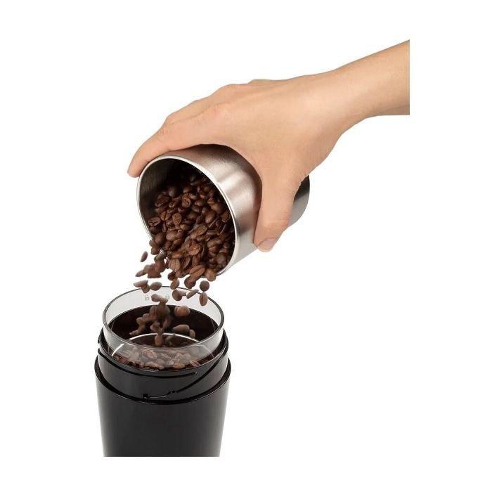 Delonghi Push Coffee Grinder, 170W DLKG210BK Black Xcite