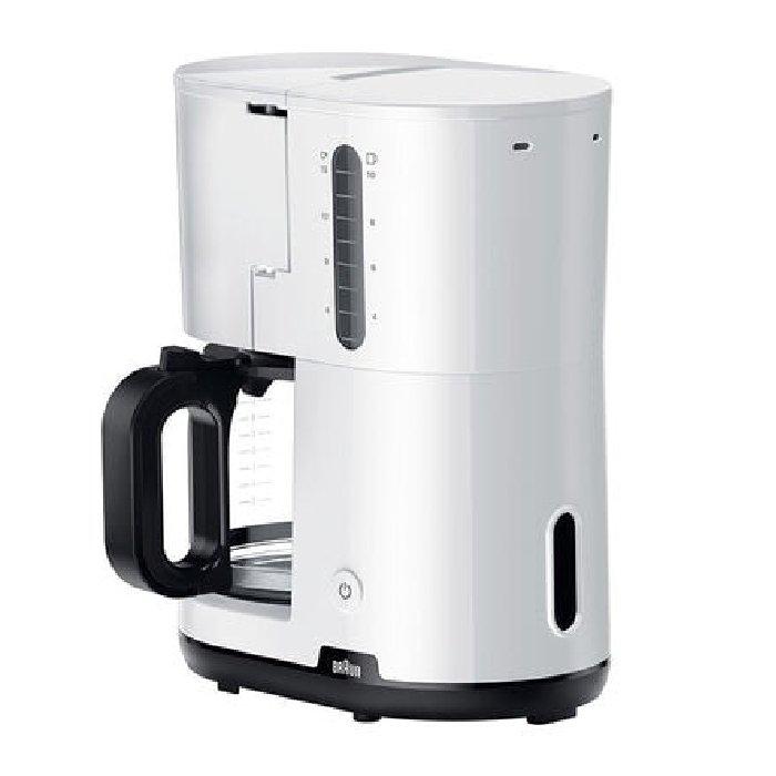 Braun 1000W Breakfast 1 Drip Coffee Maker (KF1100WH) Price in KSA Xcite