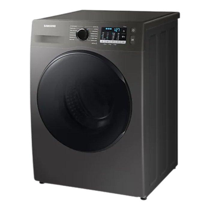 غسالة ونشافة سامسونج تحميل أمامي سعة غسيل 8 كجم وسعة تجفيف 6 كجم WD80TA046BX - فضي