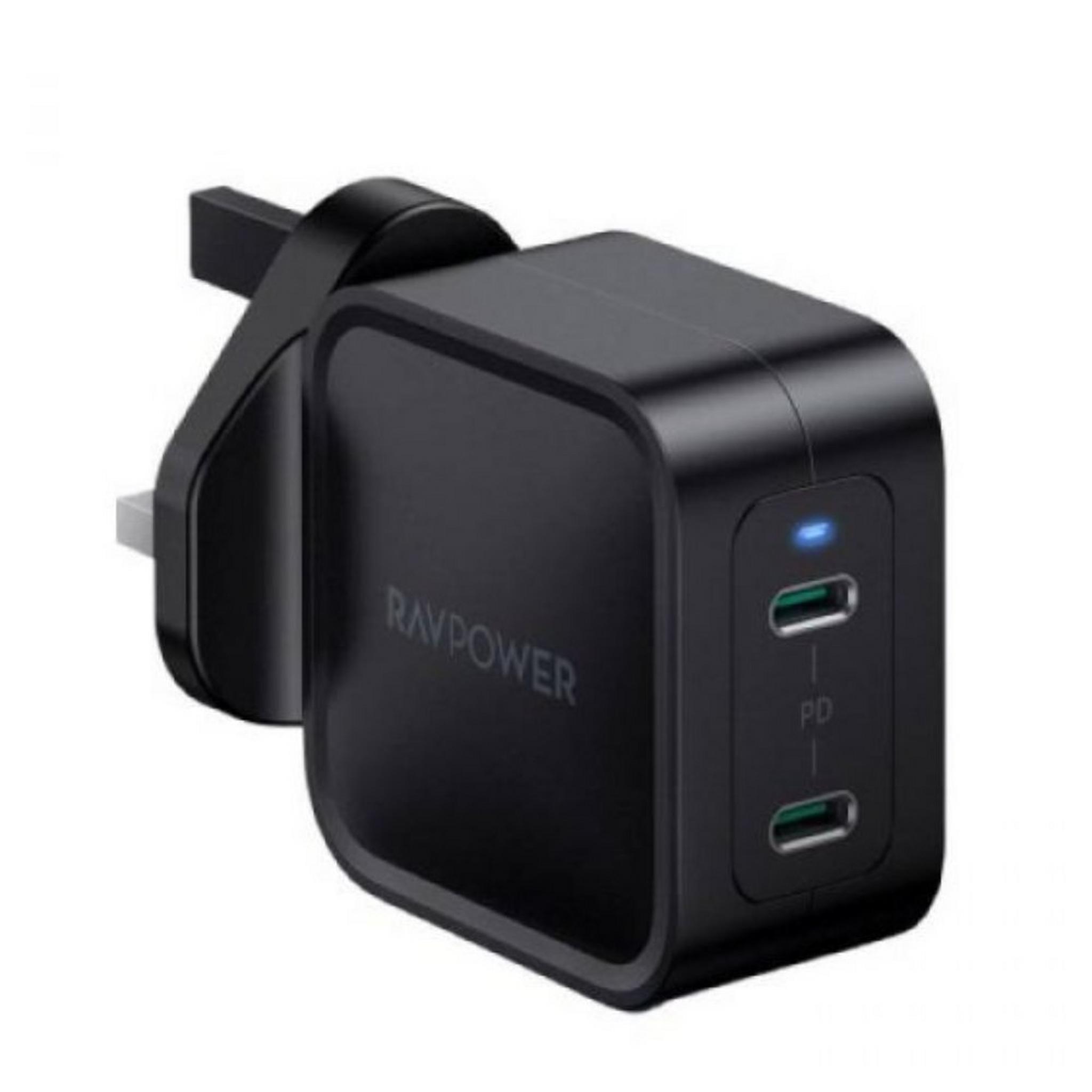 Ravpower Fast Charger USB-C Power Adapter RP-PC152 - Black