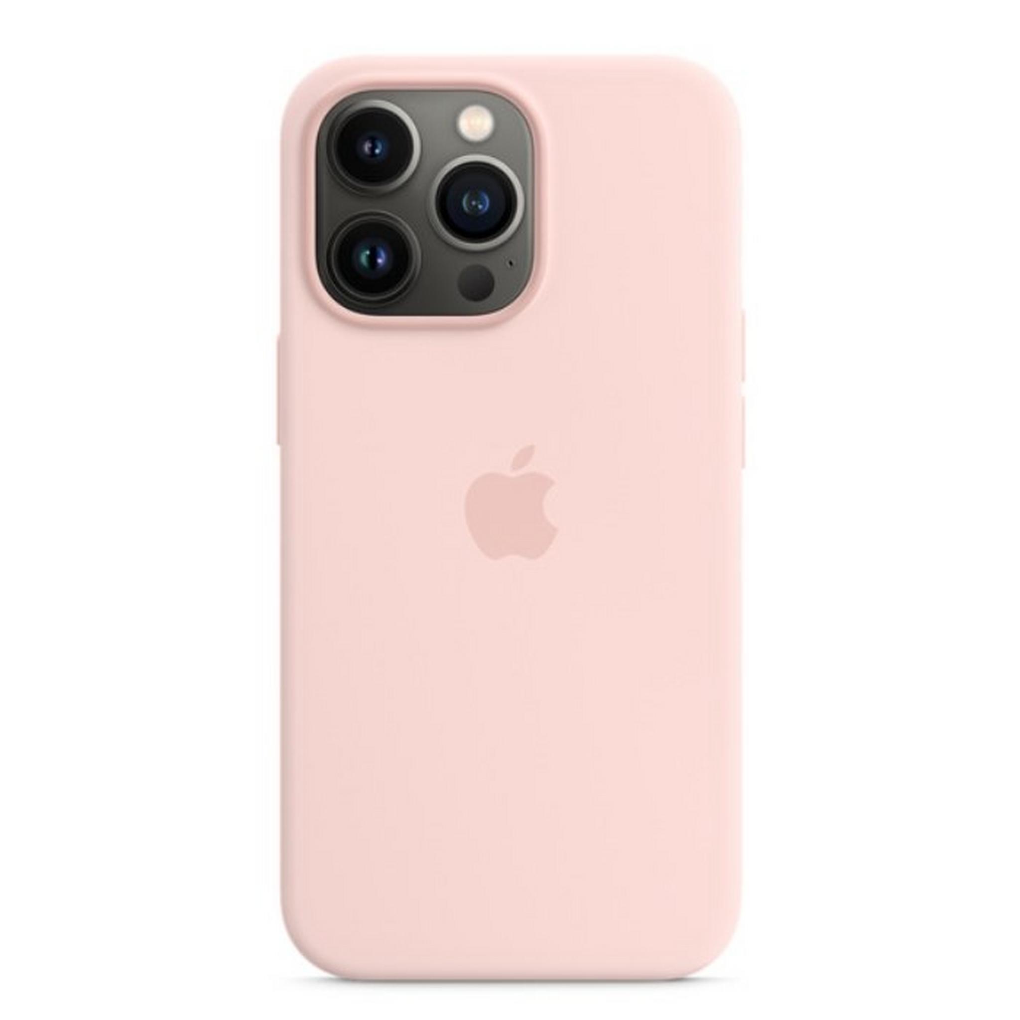 Apple iPhone 13 Pro Silicone Case with MagSafe - Chalk Pink