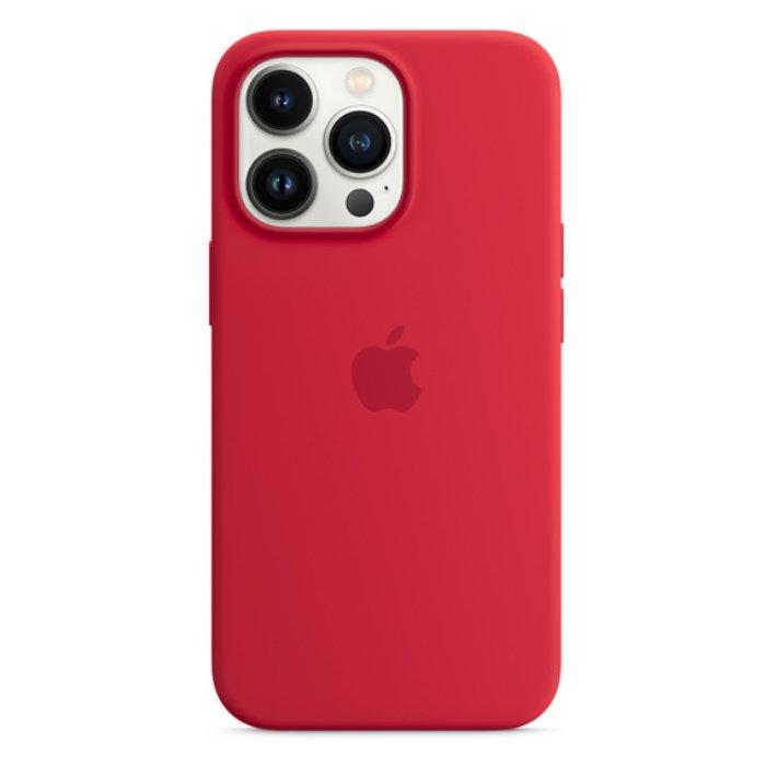Apple iPhone 13 Pro Silicone Case with MagSafe - Red