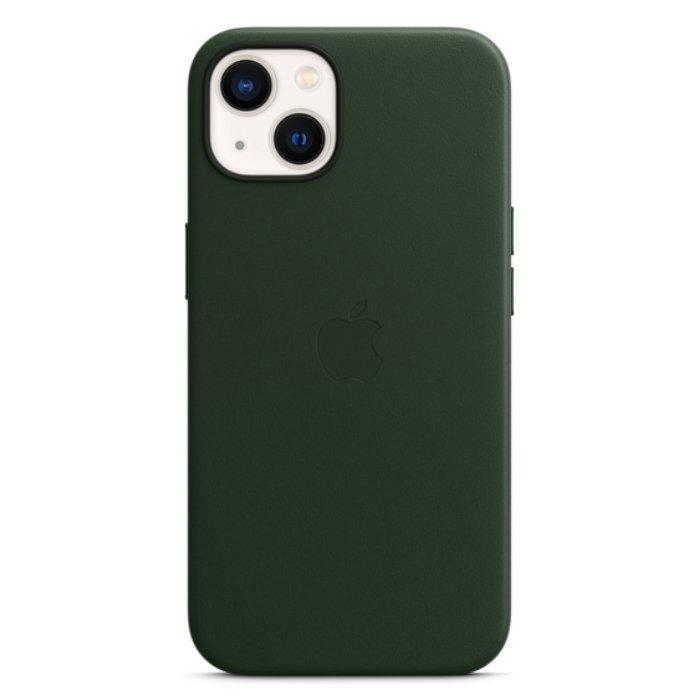 Apple iPhone 13 Leather Case with MagSafe Sequoia Green Price in