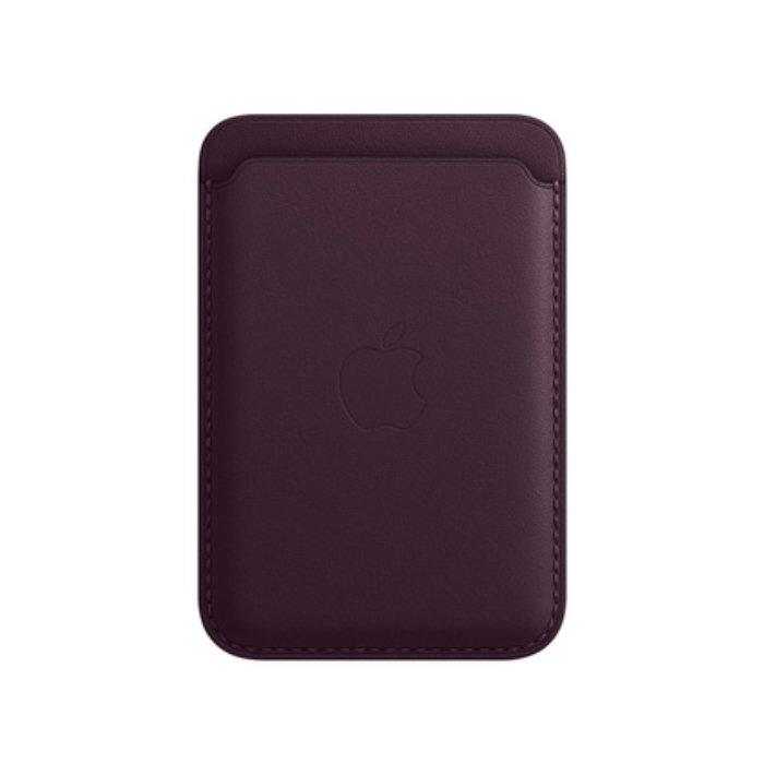 Apple iPhone Magsafe Leather Wallet - Dark Cherry