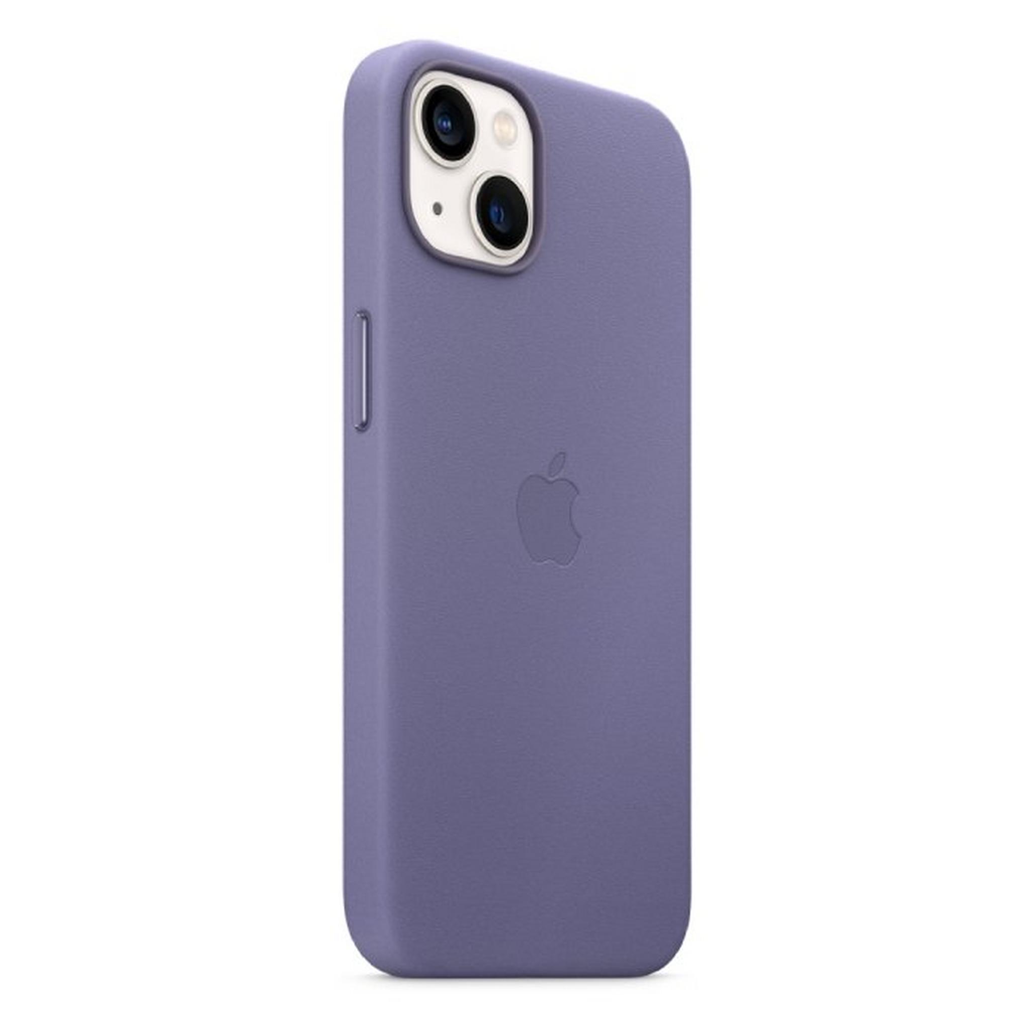 Apple iPhone 13 MagSafe Leather Case - Wisteria
