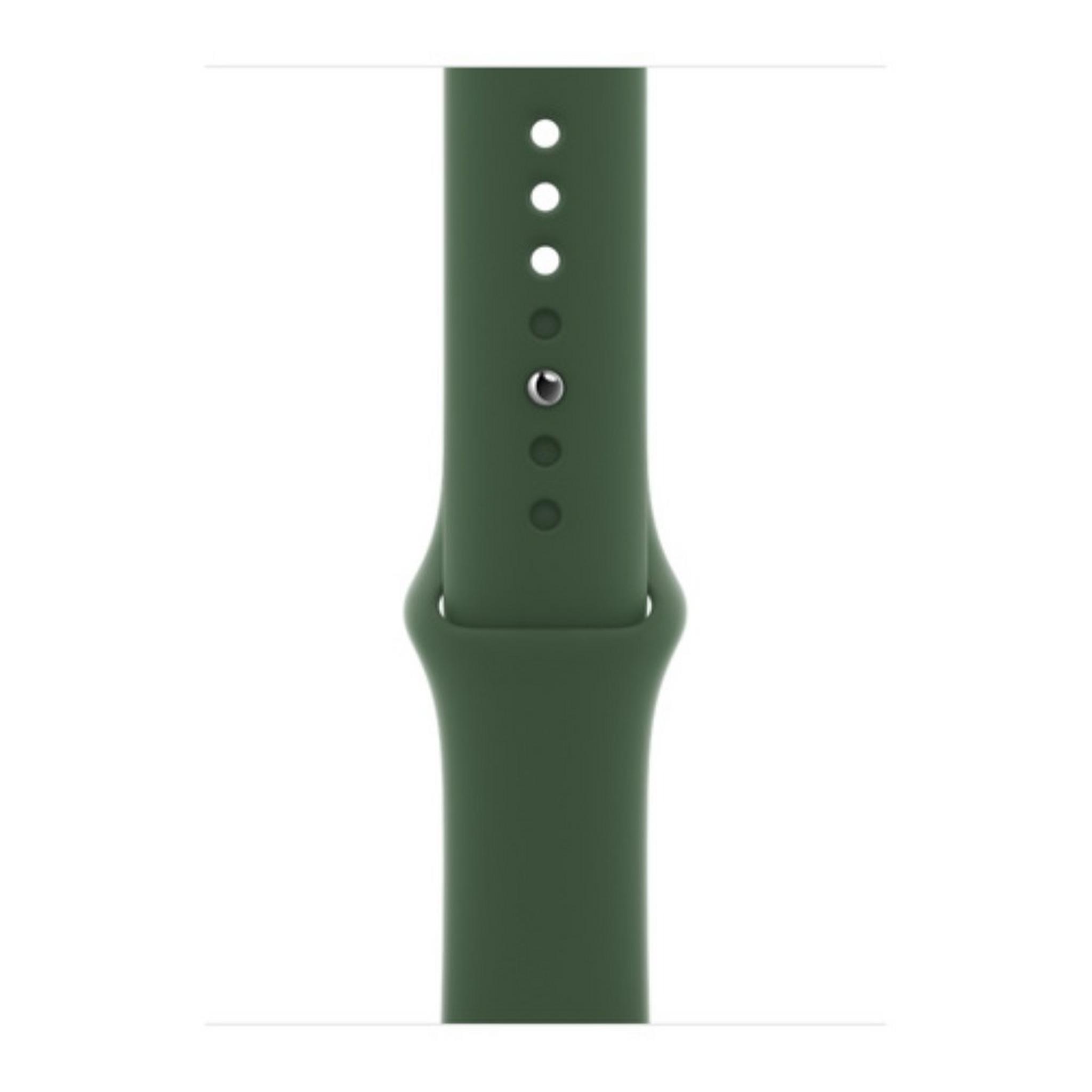 حزام لساعة ابل رياضي بحجم 45 ملم - أخضر