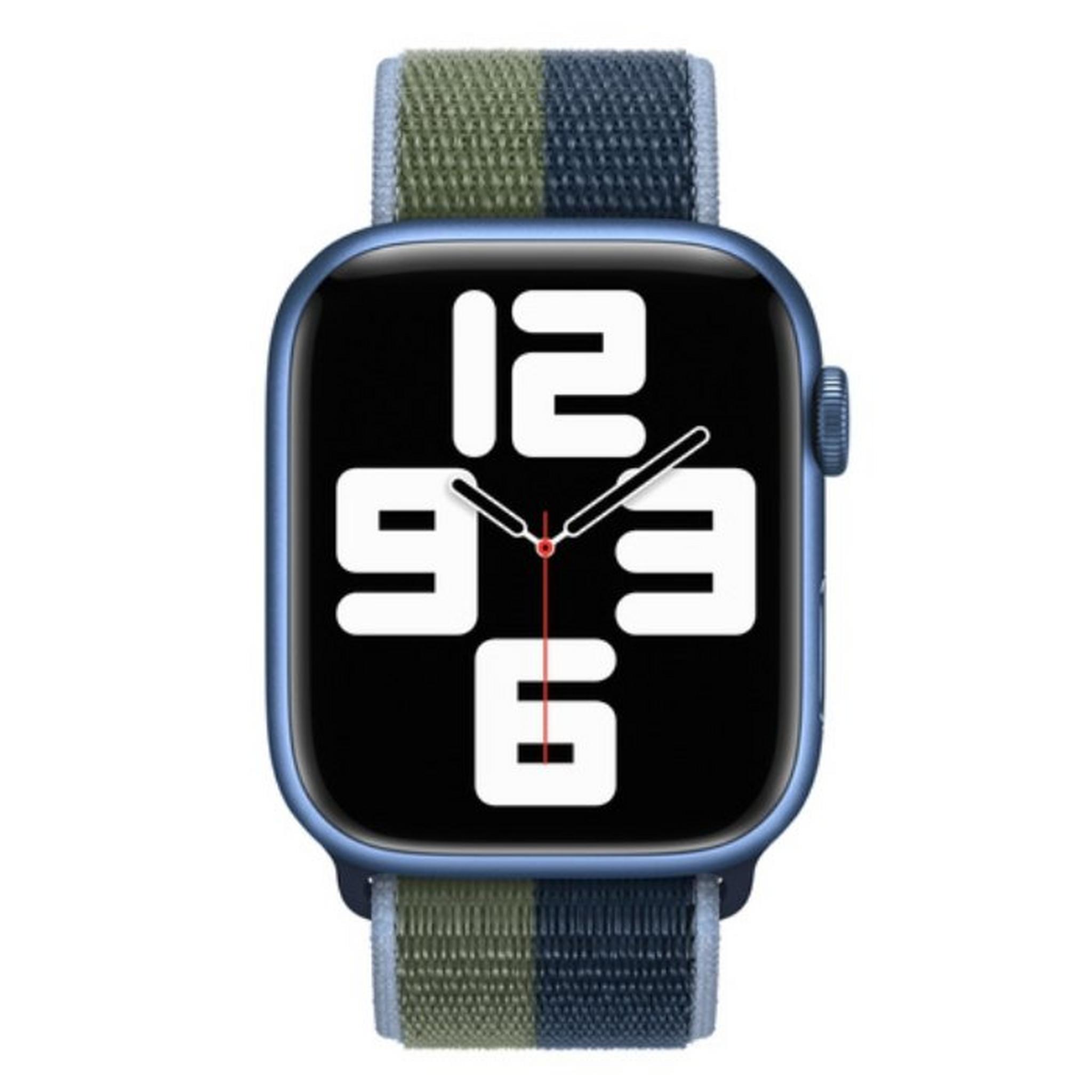 Apple Watch 41mm Sport Loop - Abyss Blue/Moss Green