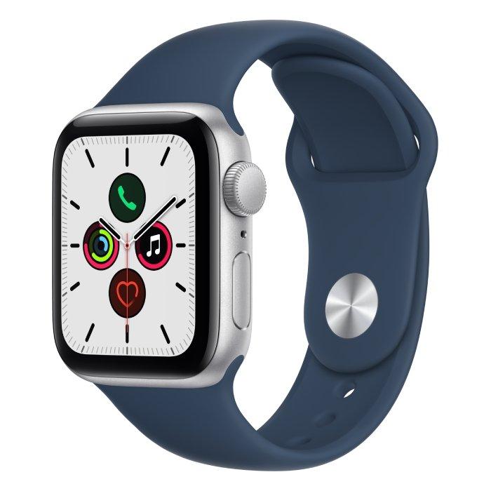 Apple Watch SE GPS 40mm - Silver / Abyss Blue